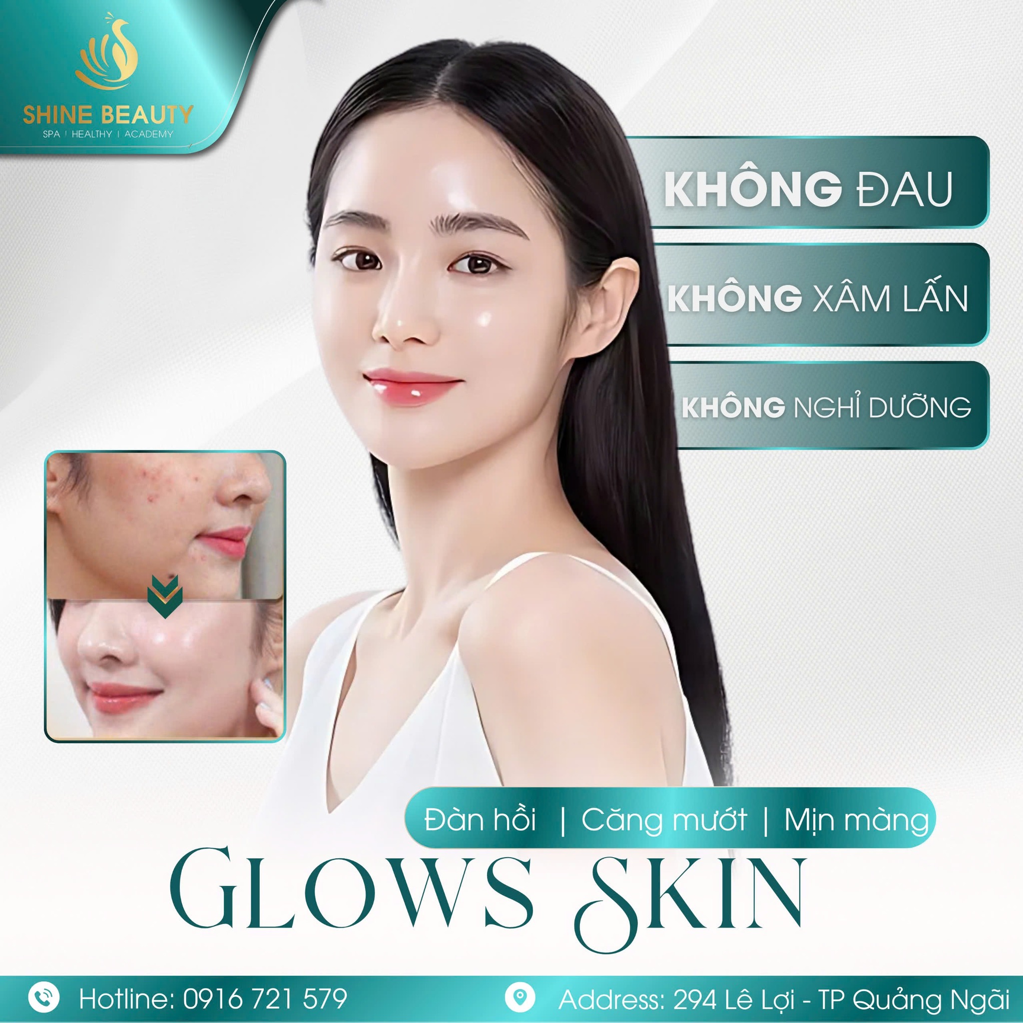 GLOWS SKIN - CÔNG NGHỆ TRẺ HÓA LÀN DA