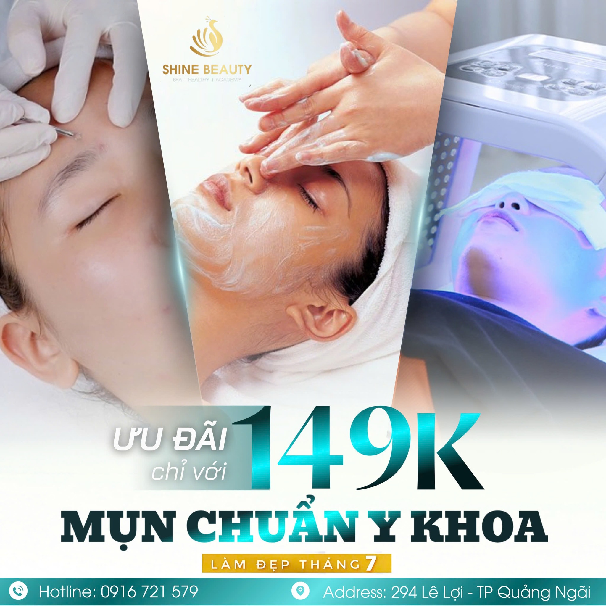 LÀM ĐẸP THÁNG 7, CHỈ VỚI #149K – TẠM BIỆT MỤN CHUẨN Y KHOA